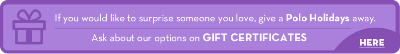 Give away a Polo Holiday Gift certificate